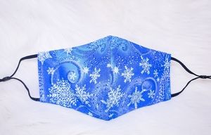 New frozen flakes mask handmade